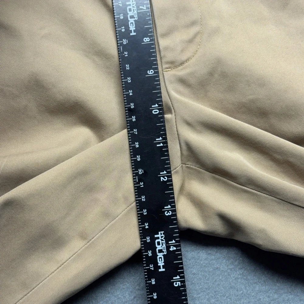 Brooks Brothers Advantage Chino Hudson Pants Mens 35x30 Khaki Tan Cotton